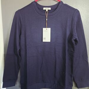 Quince Kids Navy Blue Sweater